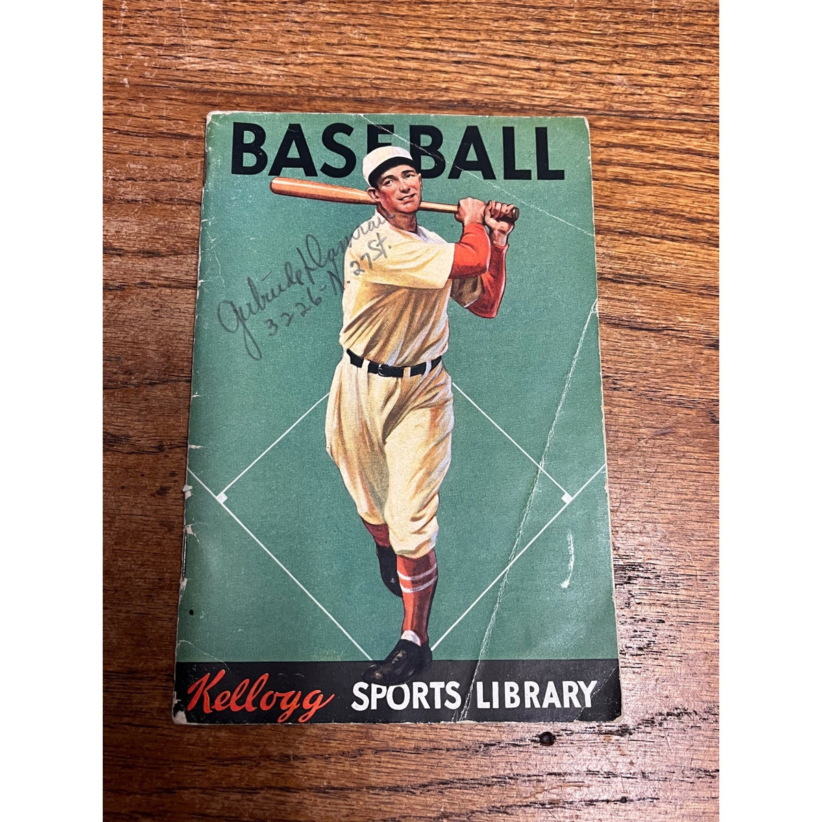 Vintage 1934 Kellogg’s Baseball Booklet Sports Library Premium Paperback Early