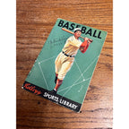 Vintage 1934 Kellogg’s Baseball Booklet Sports Library Premium Paperback Early