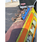 RARE Converse Large Scale Tin Train Toy 4pc Set Locomotive Manila Passenger Car