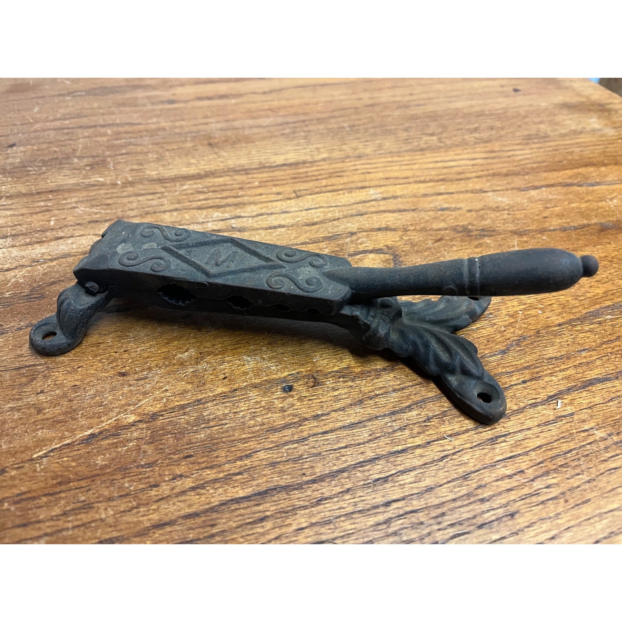 Antique 1890s Cast Iron Cork Press Compressor Apothecary Pharmacy Drug Store