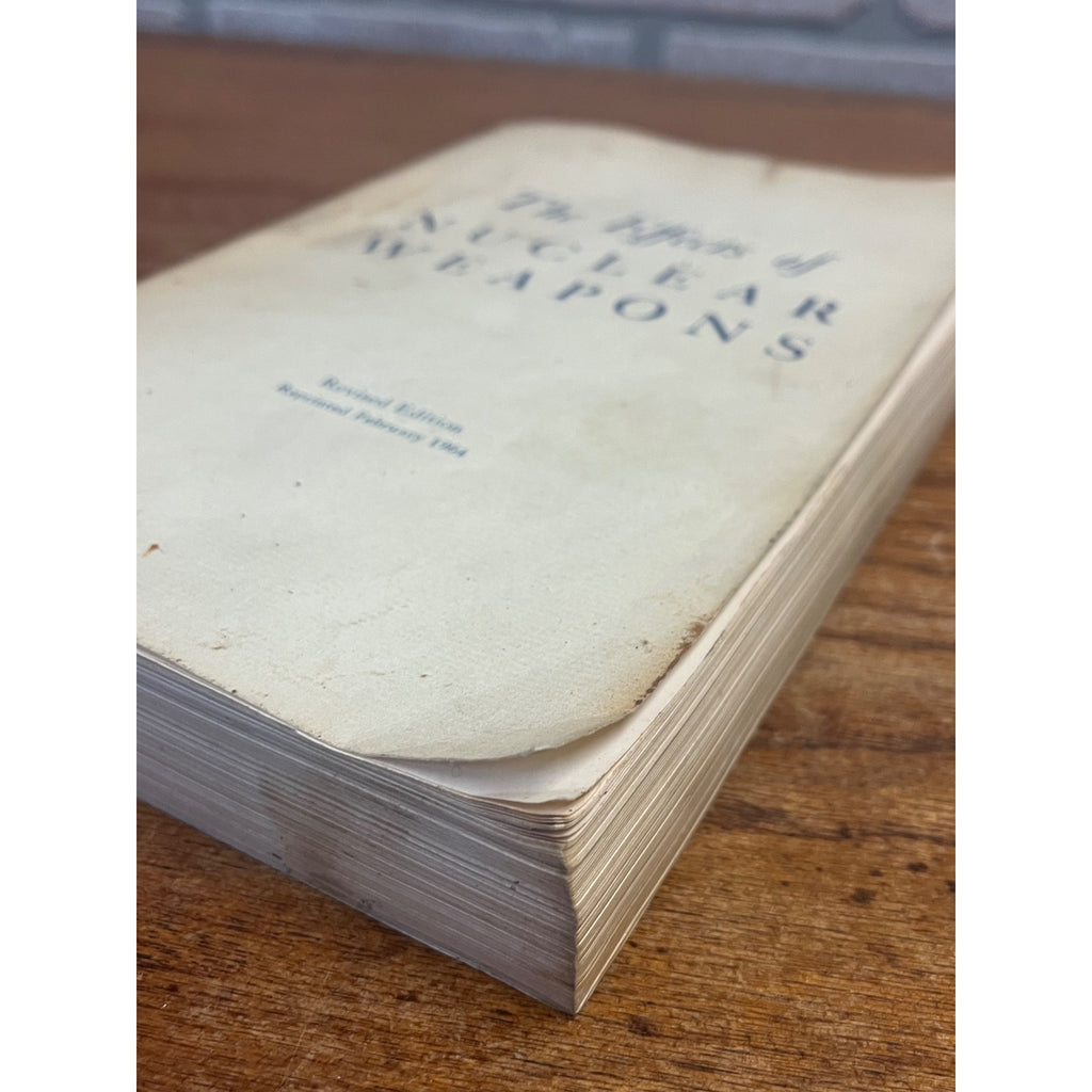 The Effects of Nuclear Weapons Book Army 1964
