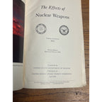 The Effects of Nuclear Weapons Book Army 1964