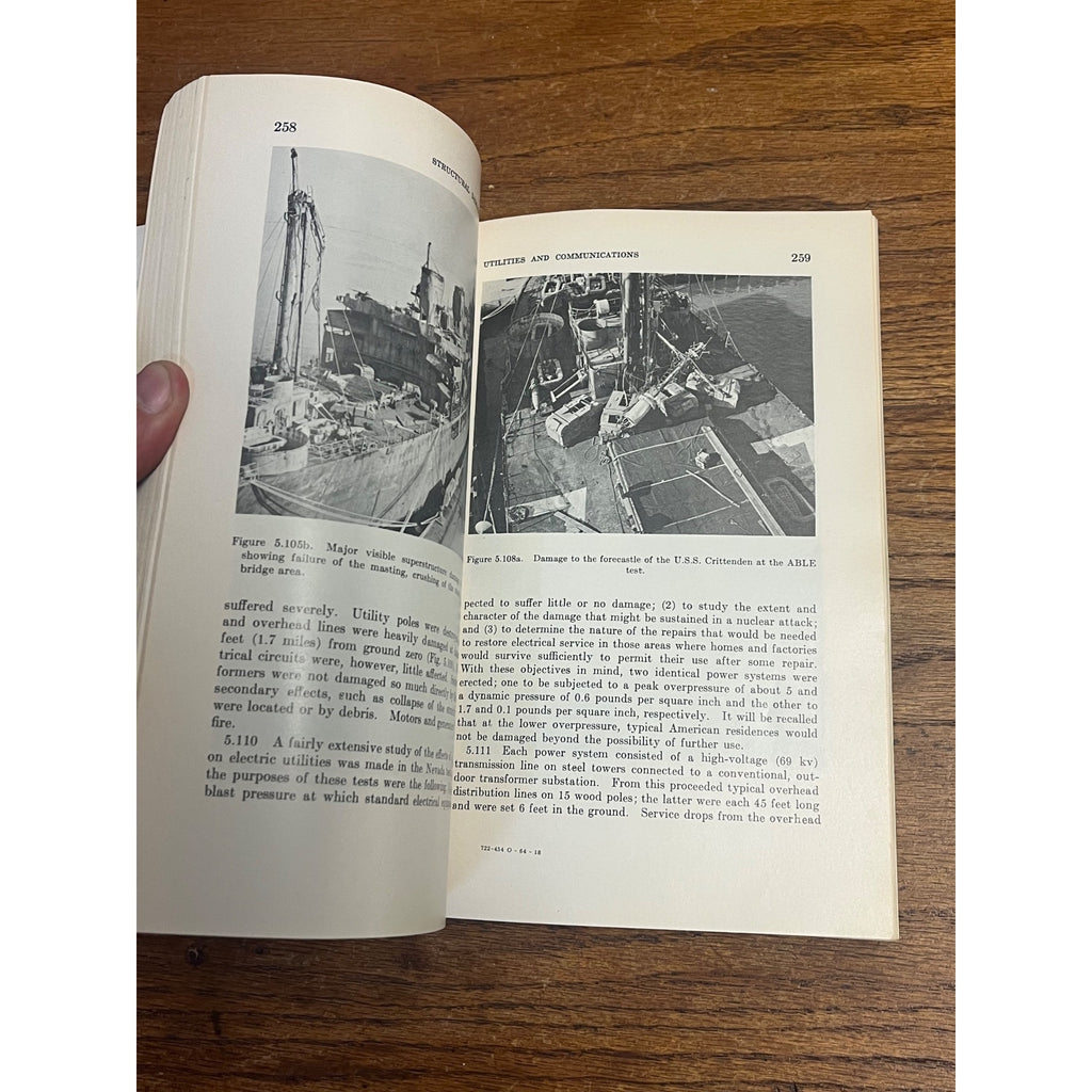 The Effects of Nuclear Weapons Book Army 1964