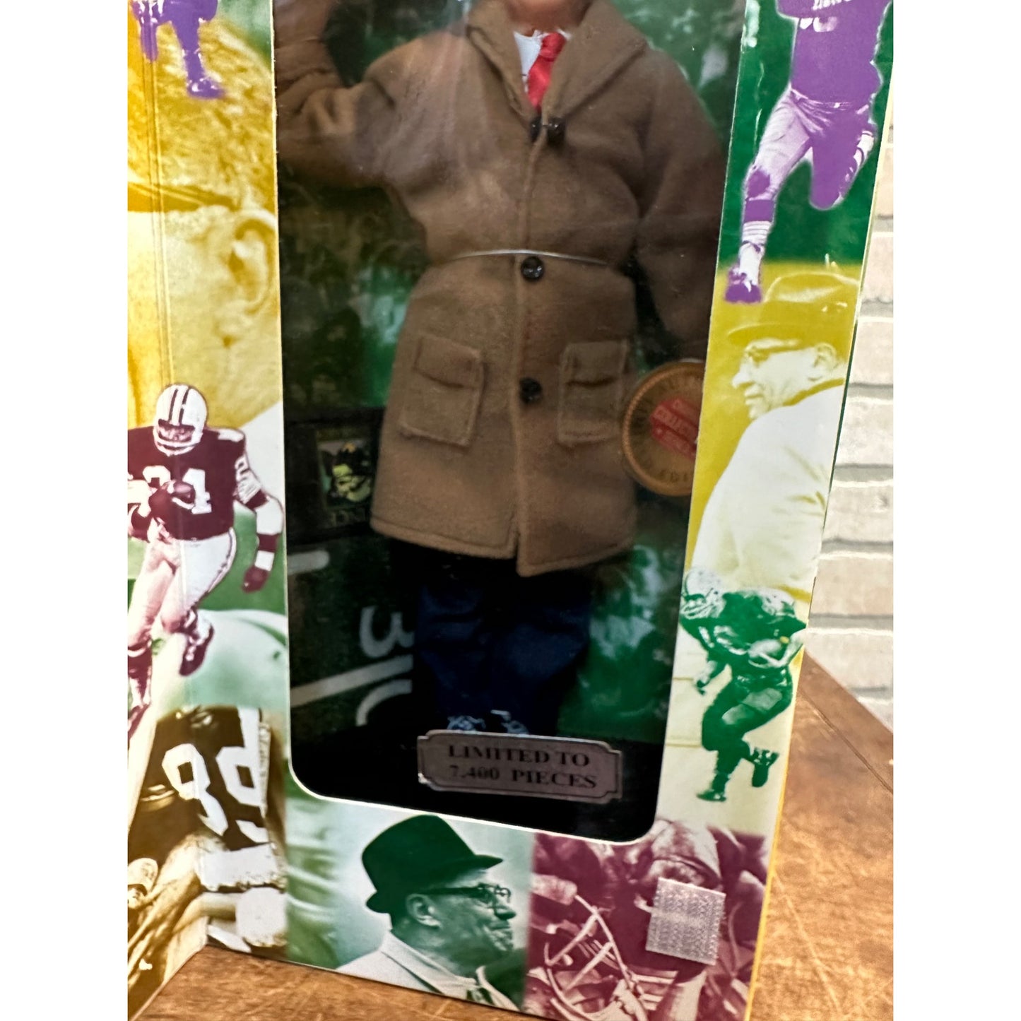 NEW Vince Lombardi 1998 Limited Edition Collectors Series Action Figure