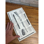 Remington Model 740 Woodsmaster Shotgun Instructions Folder