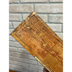 Vintage Antique Boot Jack Plug Tobacco Box EMPTY