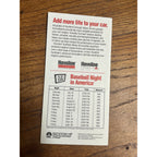 Vintage 1994 Official MLB All-Star Voting Ballot Unused - Pittsburg Pirates