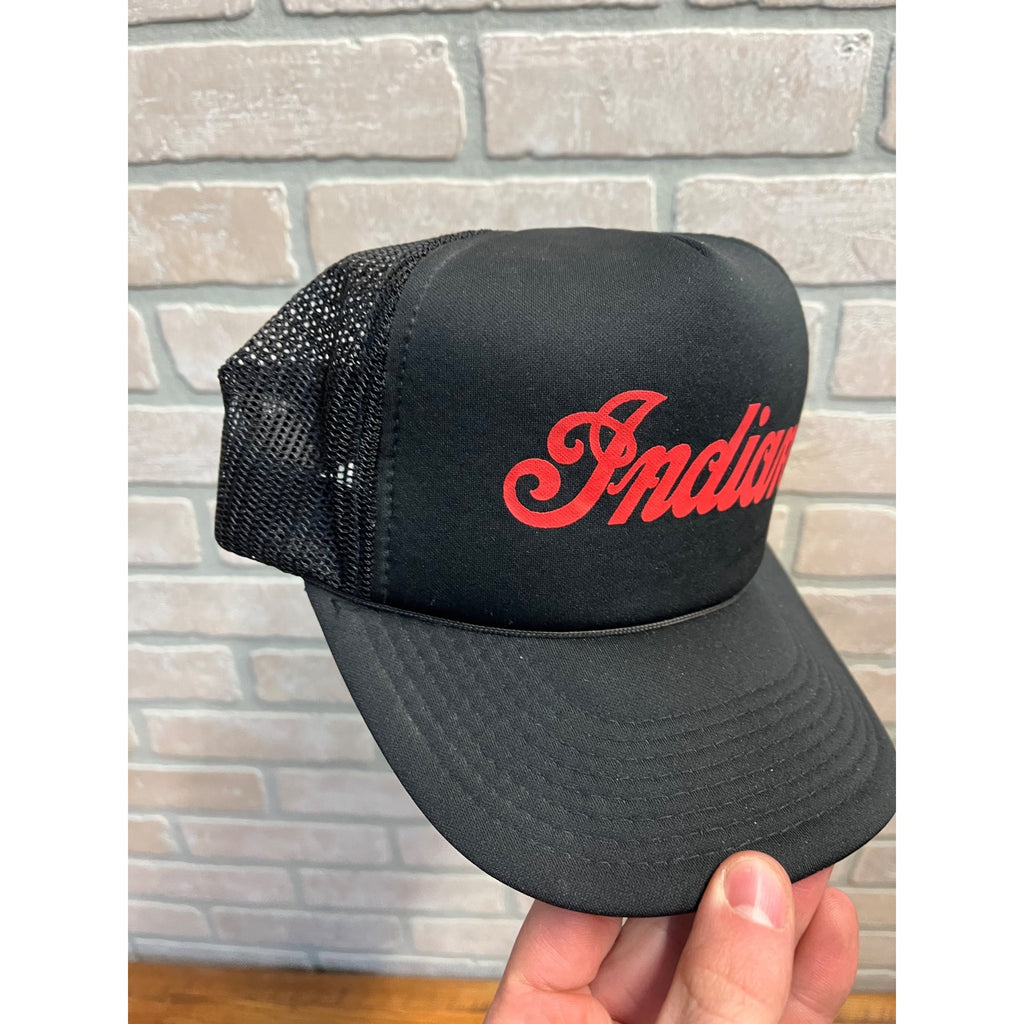 Vintage 80s 90s Indian Motorcycles Adjustable Baseball Cap Youngan Hat Co.
