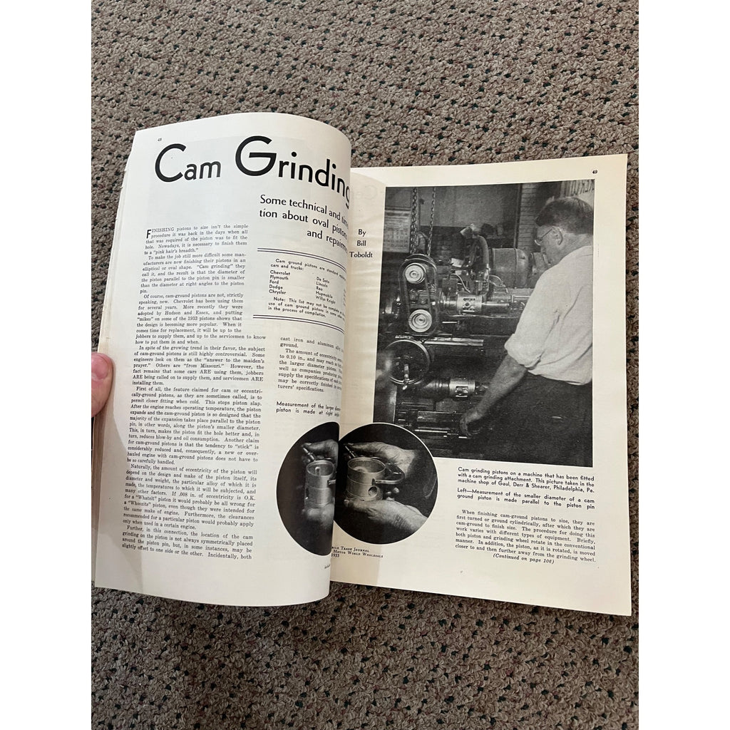 Automobile Trade Journal Magazine March, 1933 Issue - Vintage Advertisements