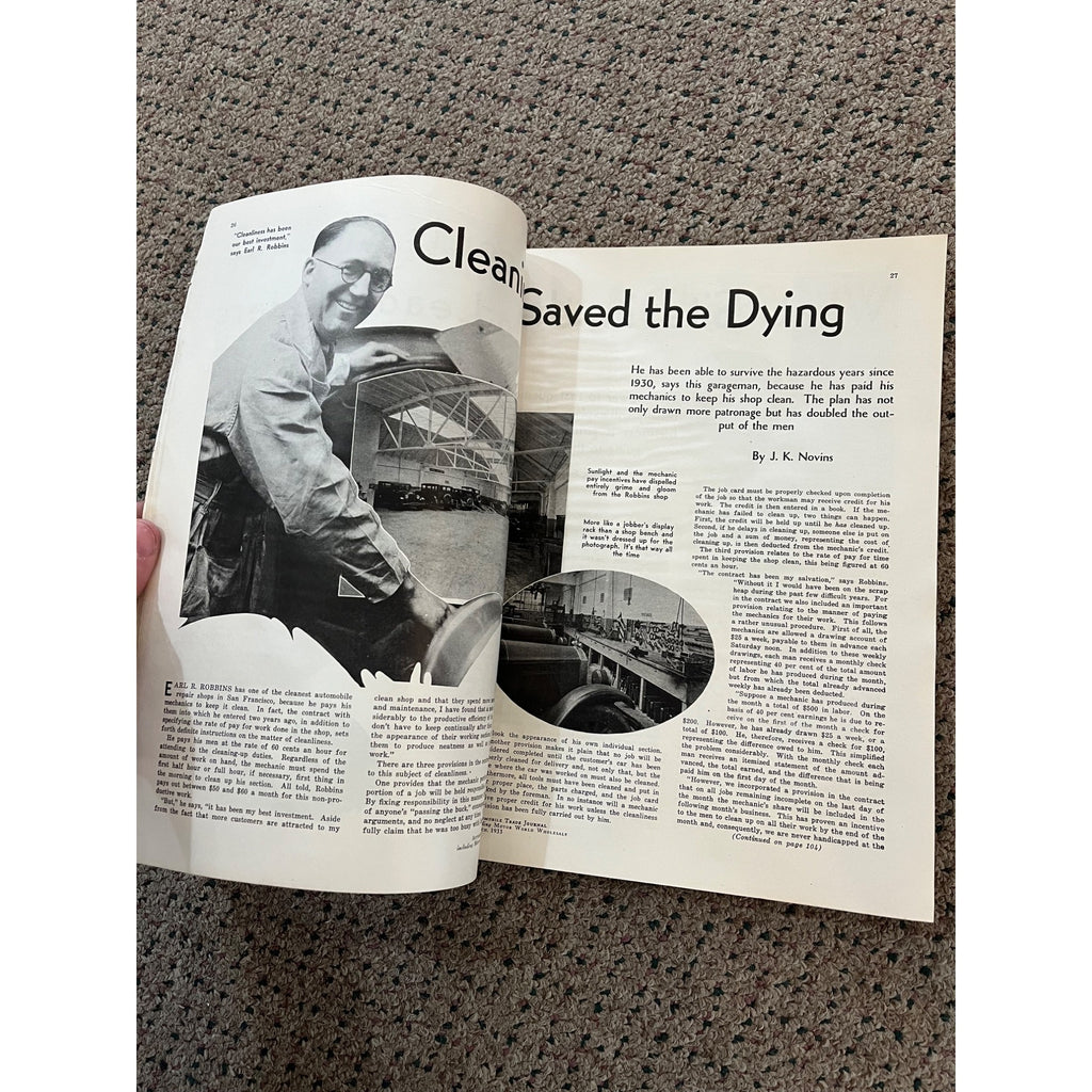 Automobile Trade Journal Magazine March, 1933 Issue - Vintage Advertisements