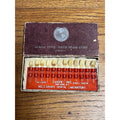 Vintage Luxene Tooth Shade Guide Medical Oddity + Box Davies Dental Laboratory