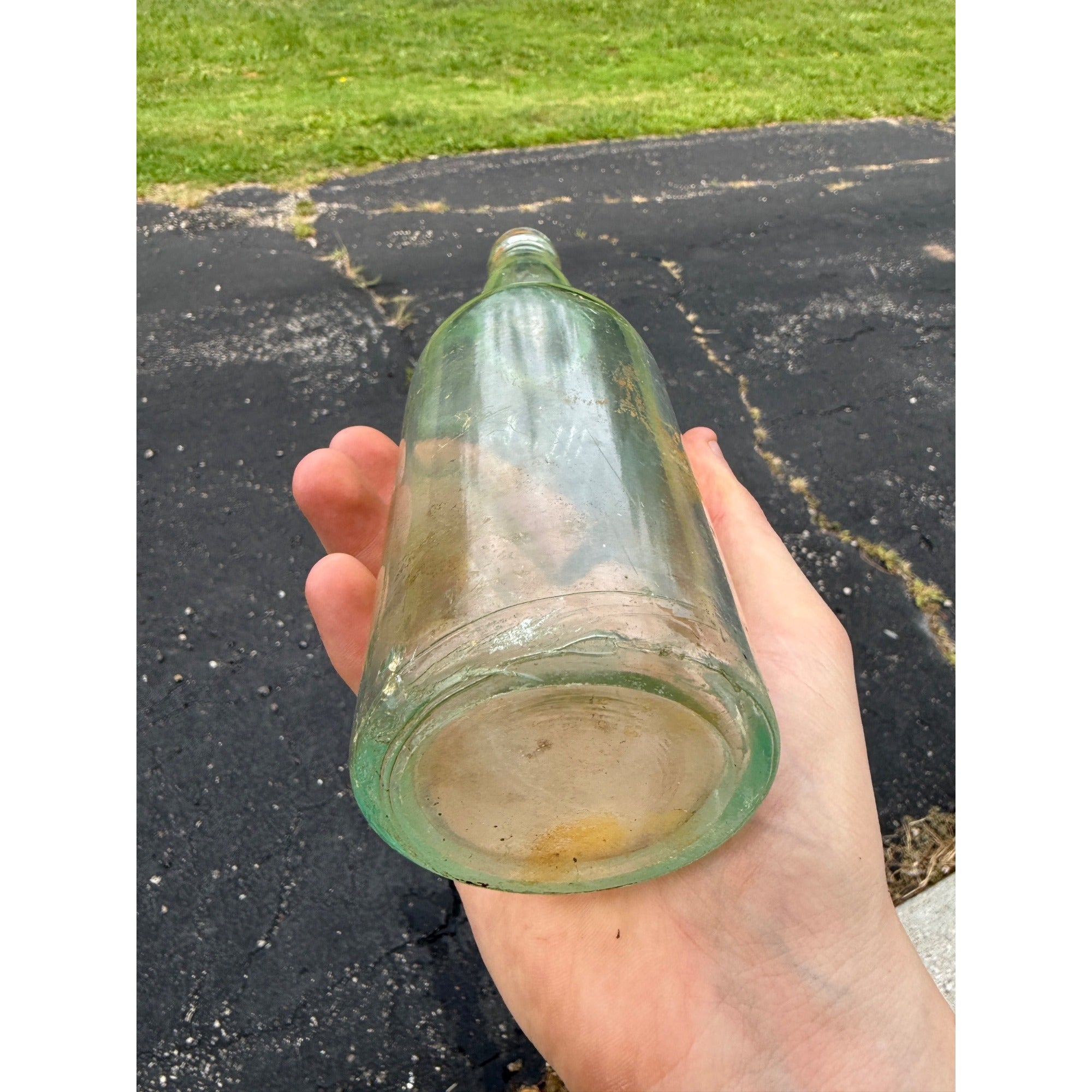 Antique Weber Brew Co Waukesha, Wis Beer Bottle 9 1/2"