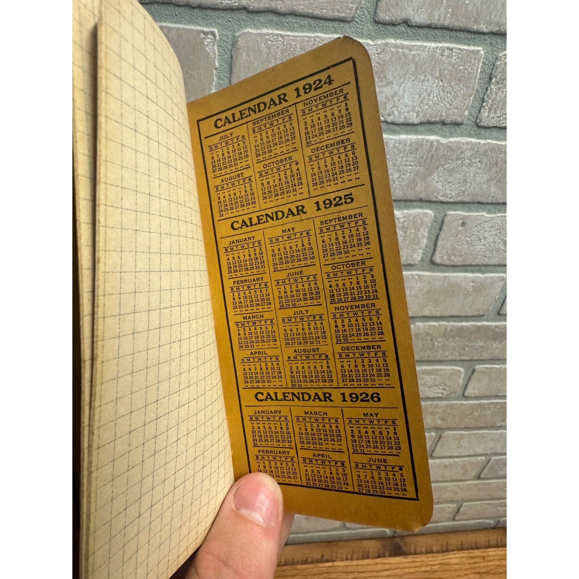 Vintage 1920s NL Carle Janesville, Wisconsin Tobacco Cigar Advertising Memo Pad