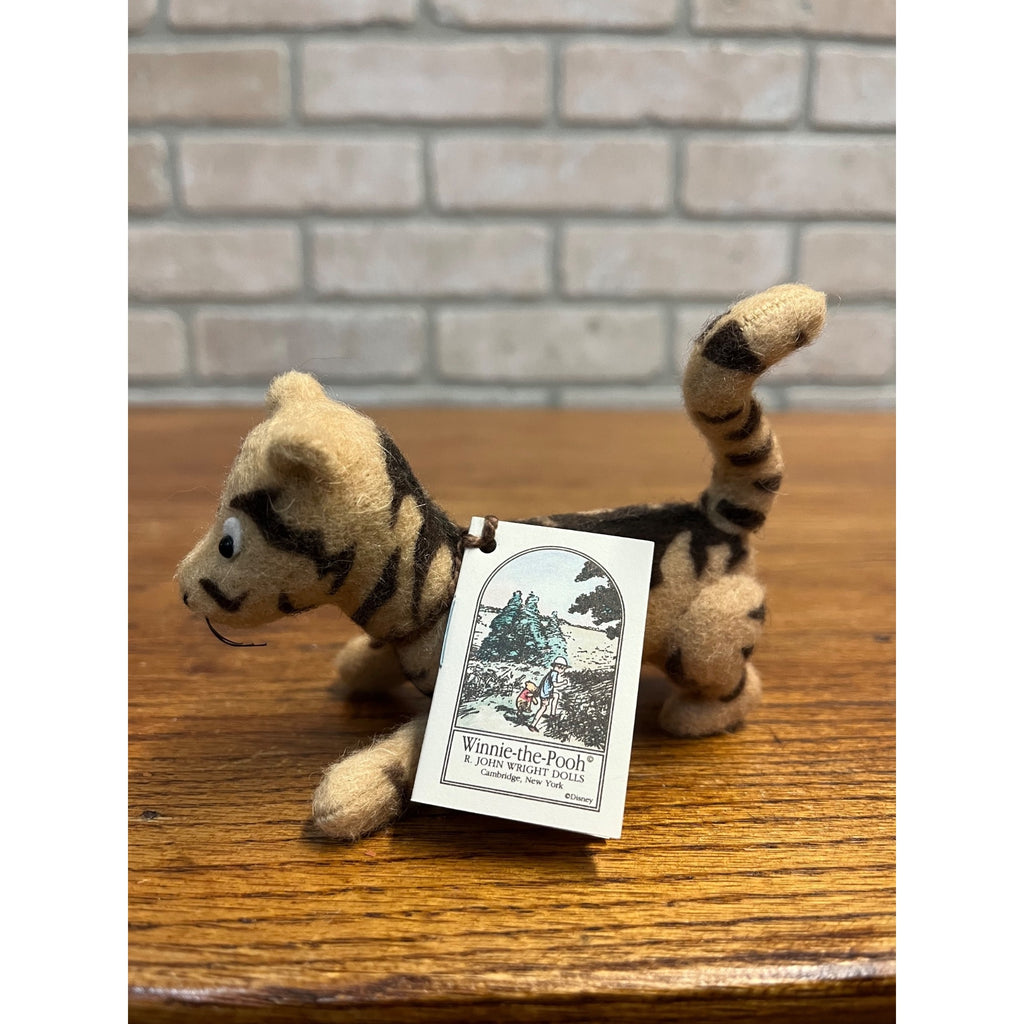 Tigger 4" Character Doll Mohair R. John Wright Winnie the Pooh Series - No Box