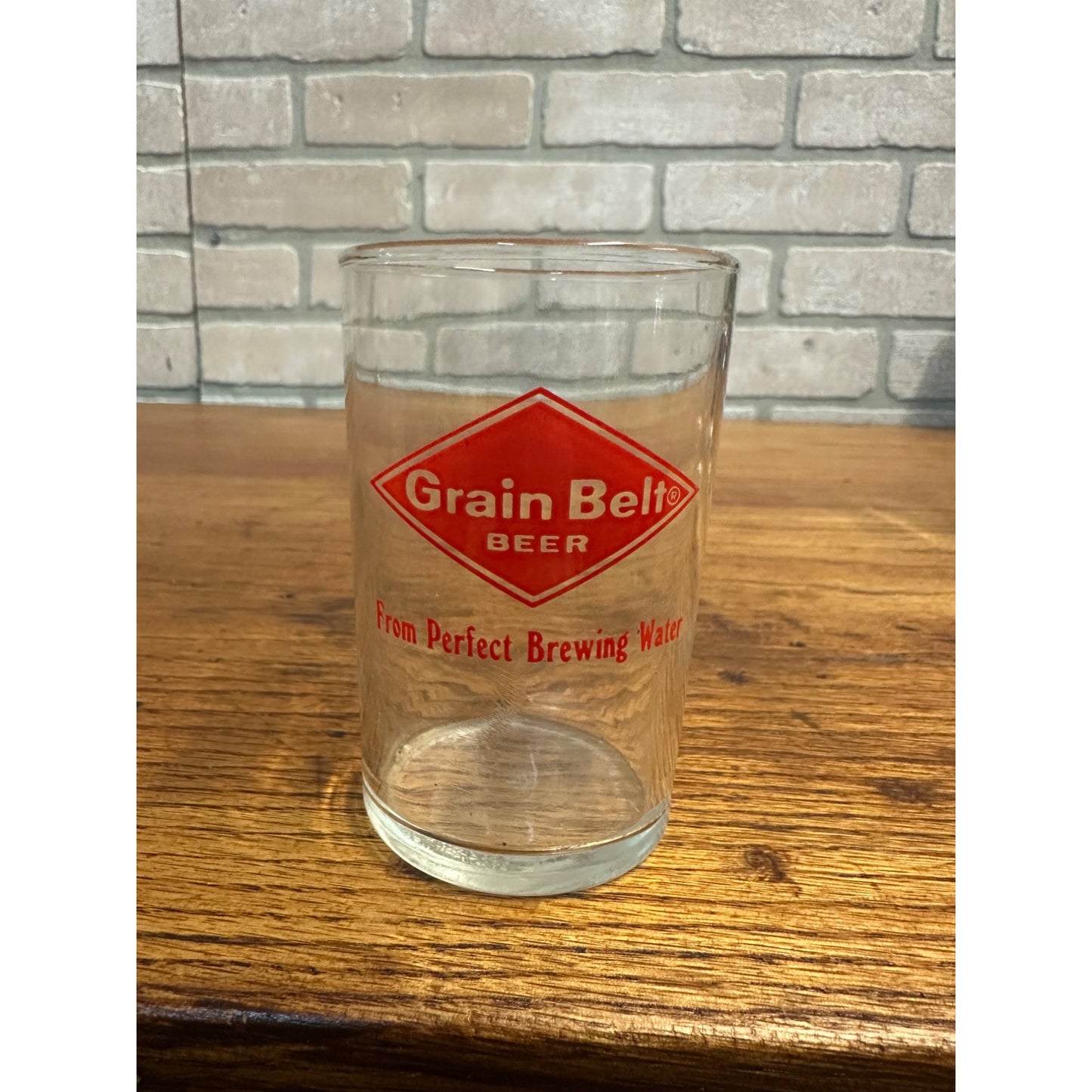 Vintage 1950s Grain Belt Beer Advertising Tavern Bar Pub Short Glass Sampler