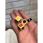 Original Vintage Jackpot Slot Game Dice Butterscotch Bakelite (3)