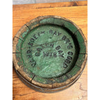 RARE Pre-Prohibition Rahr Brewing Co. Green Bay Wis Beer Barrel Keg Head WI