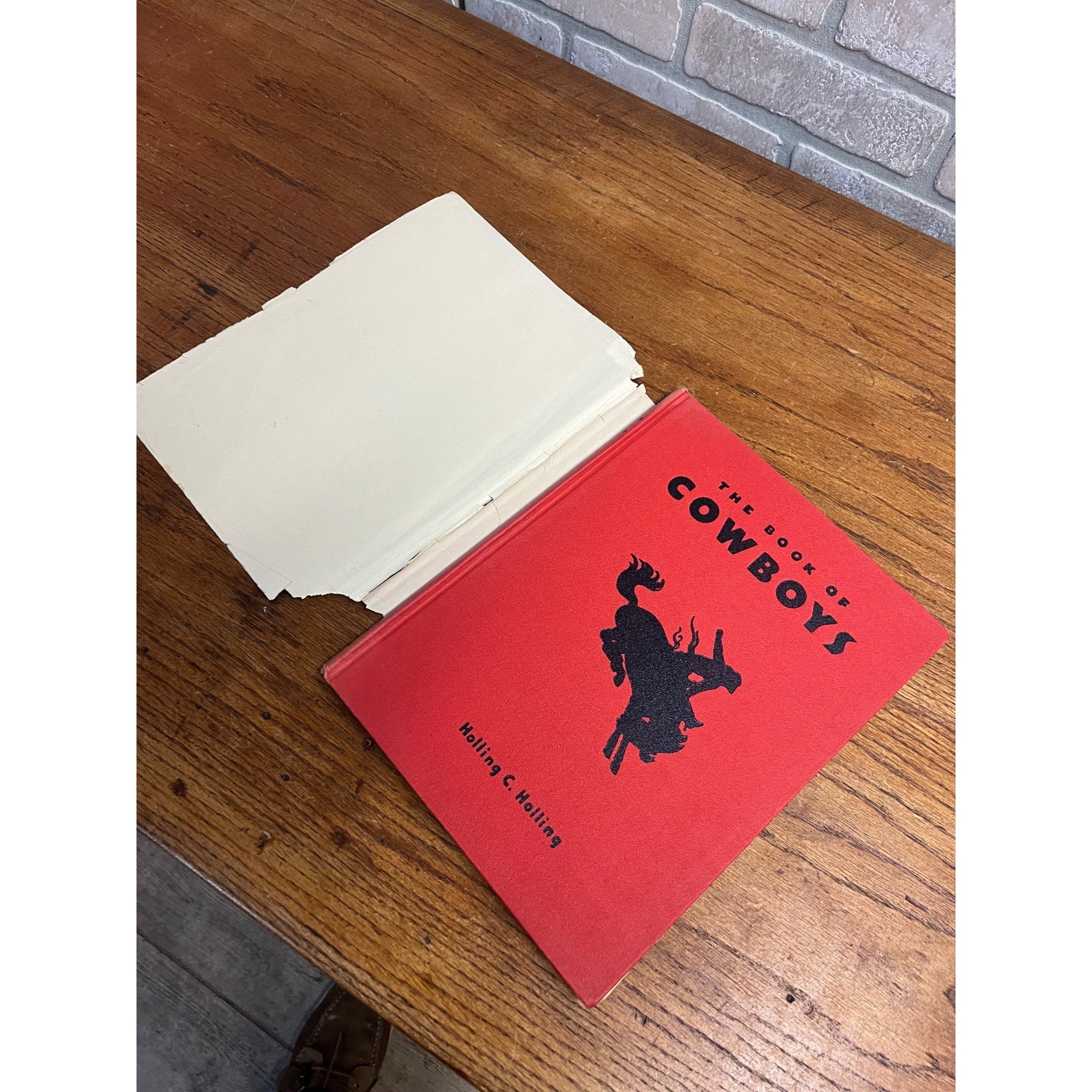 The Book of Cowboys by Holling C. Holling - 1936 Platt & Munk Hardcover