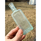 Antique E.E. Sutherland Medicine Co Paducah KY Glass Bottle Pine Tar Honey 5.5"