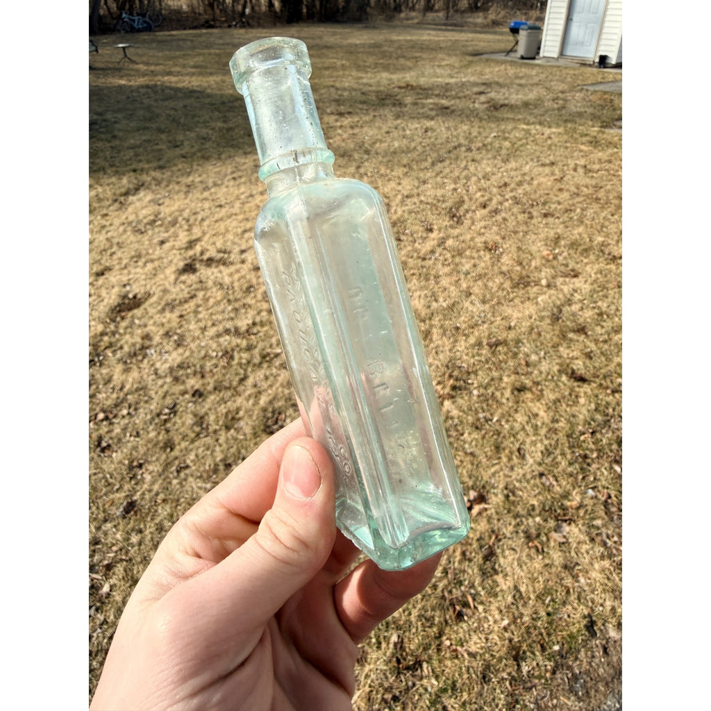 Antique E.E. Sutherland Medicine Co Paducah KY Glass Bottle Pine Tar Honey 5.5"