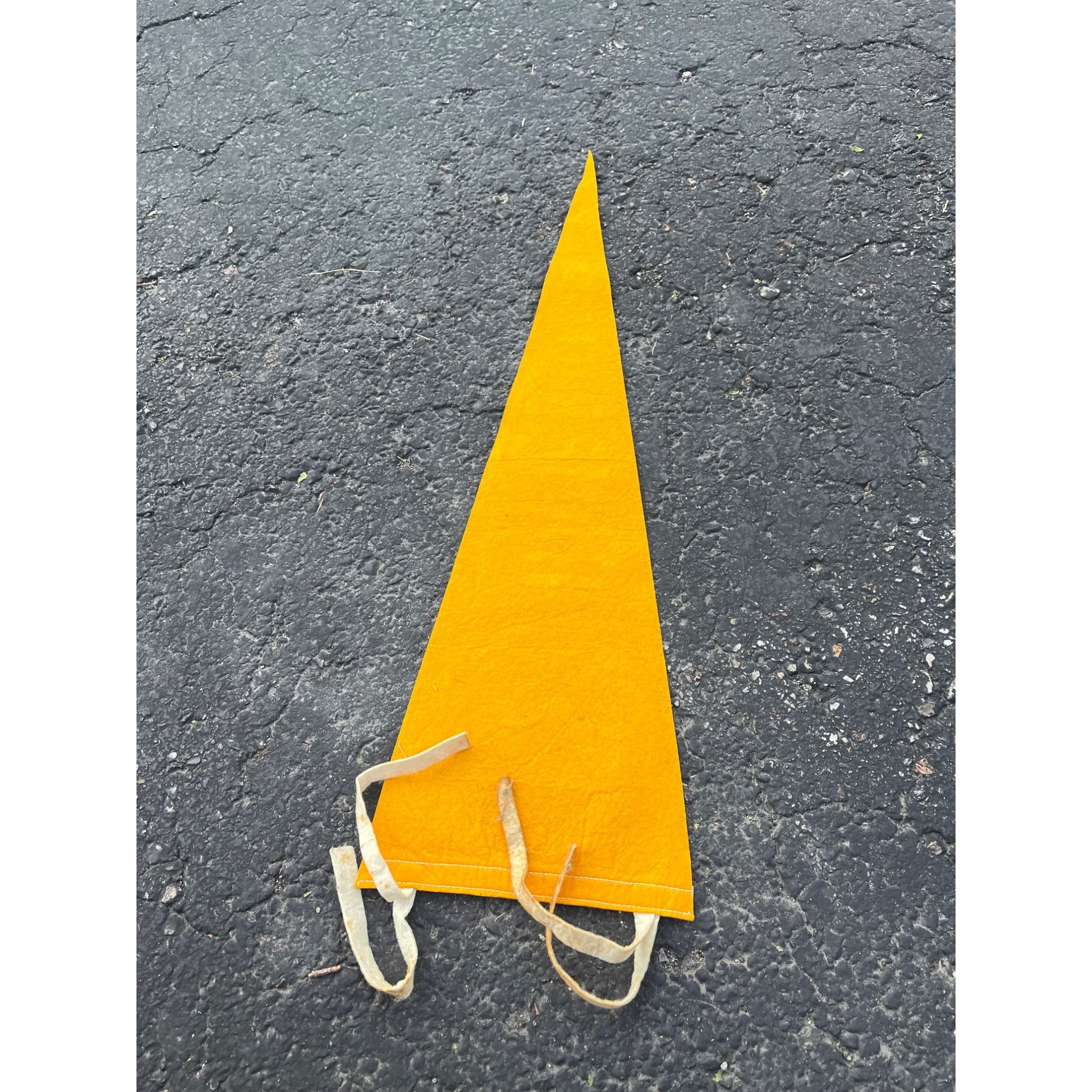 Vintage 1950s Camp Rucker Alabama US Army Felt Pennant Banner 26" Flag Decor