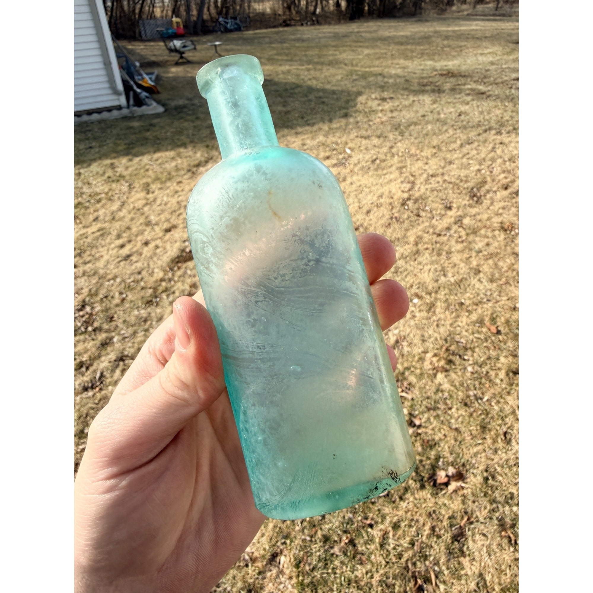 Antique 1890s N. K. Brown's Aromatic Essence Jamaica Ginger Bottle Burlington Vt