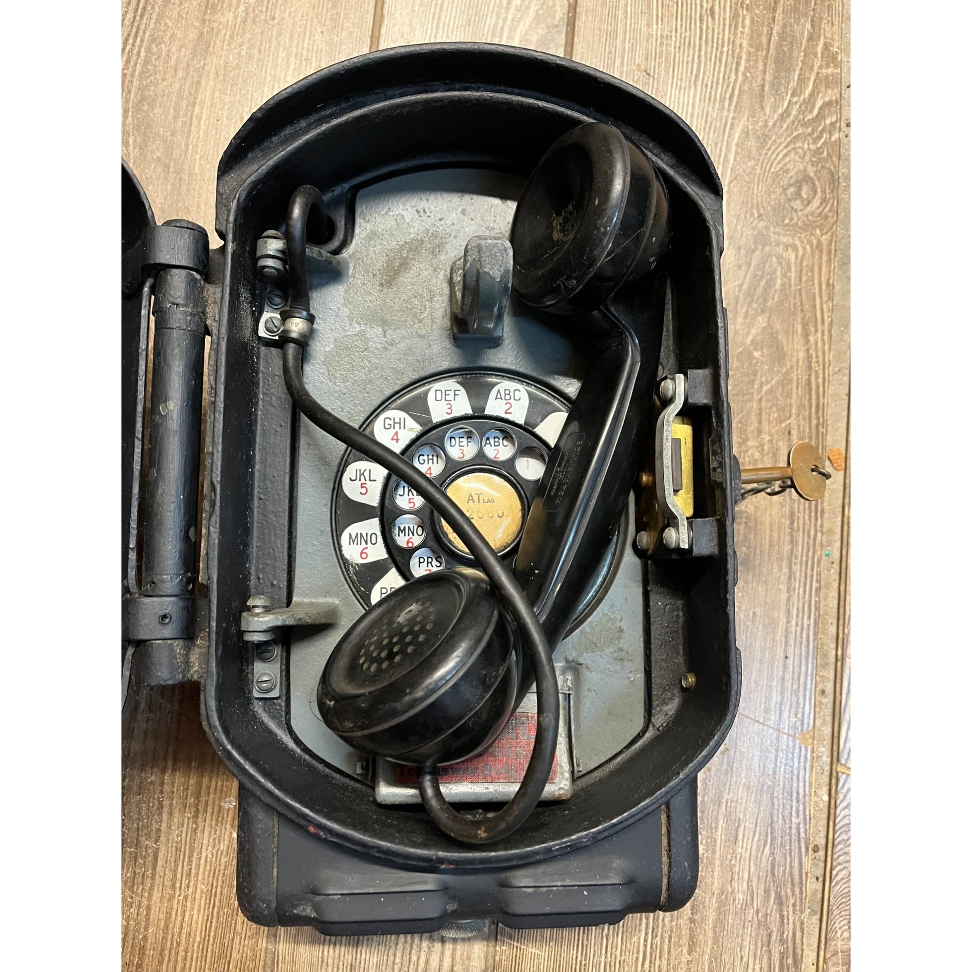 Vintage Bell System Explosion Proof Industrial Telephone Power Plant