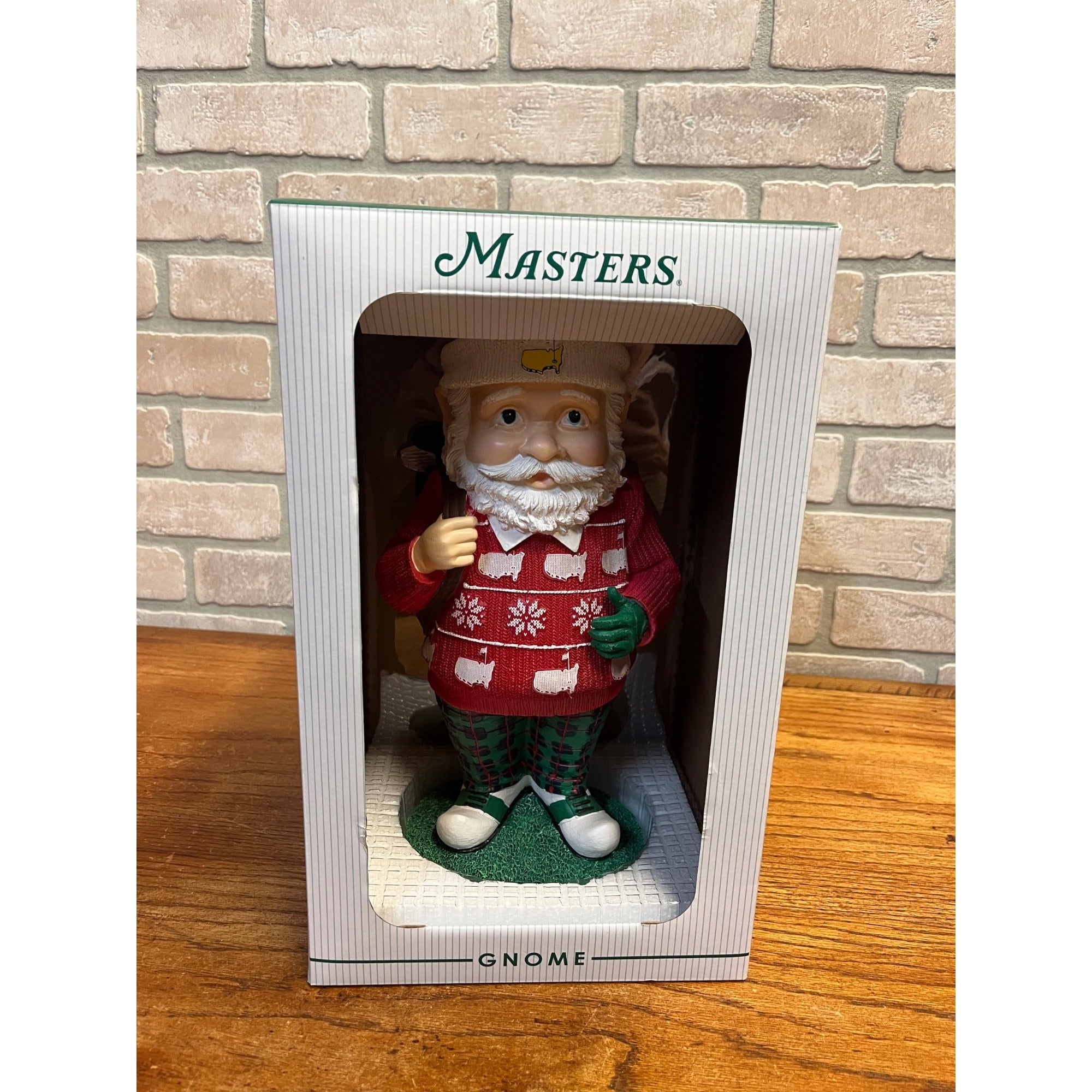 2020 Masters Gnome Augusta National Golf Club (Christmas Santa Gnome)