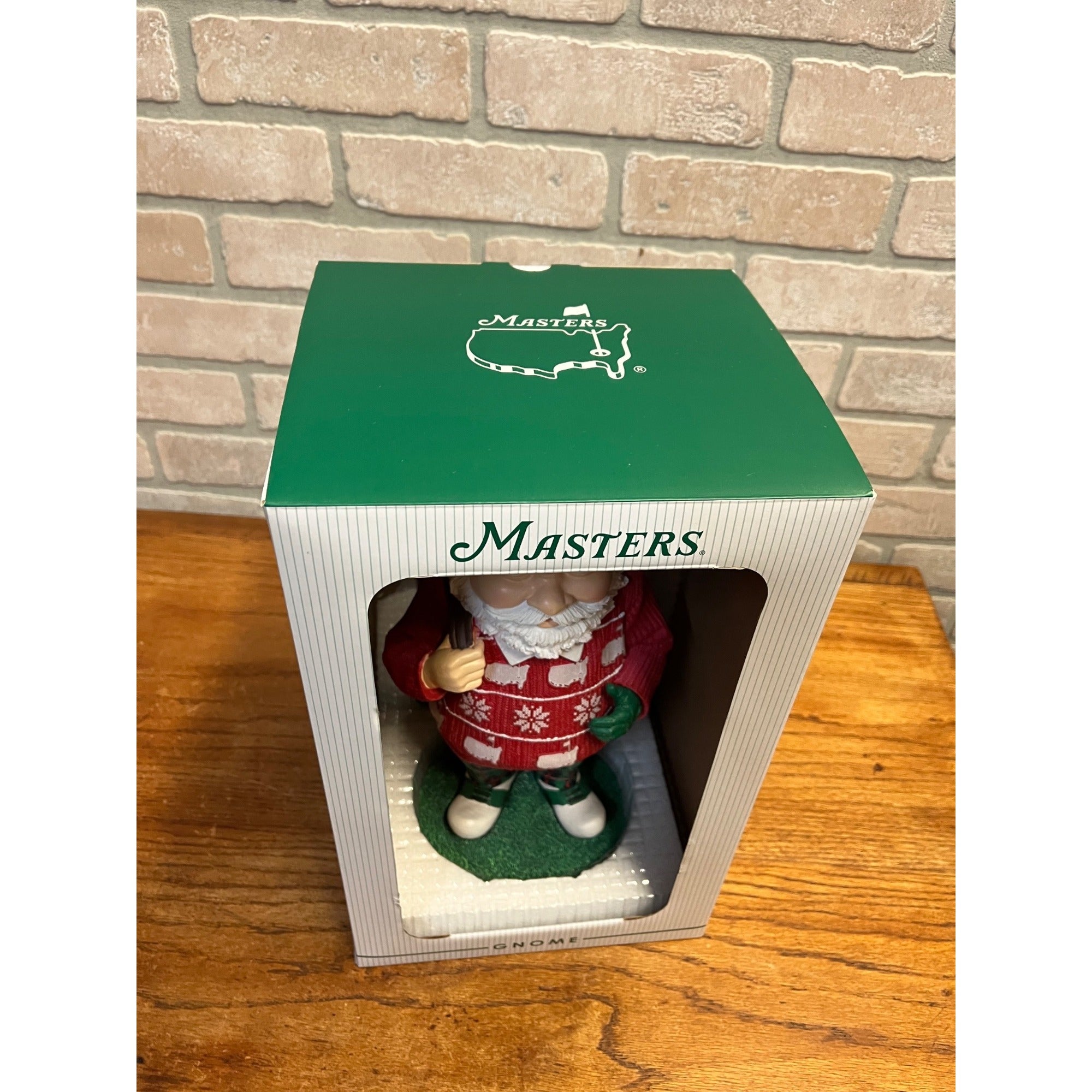 2020 Masters Gnome Augusta National Golf Club (Christmas Santa Gnome)