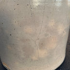 RARE Antique 19th Century J. Pech & Sons 20 Gallon Stoneware Crock Macomb ILL