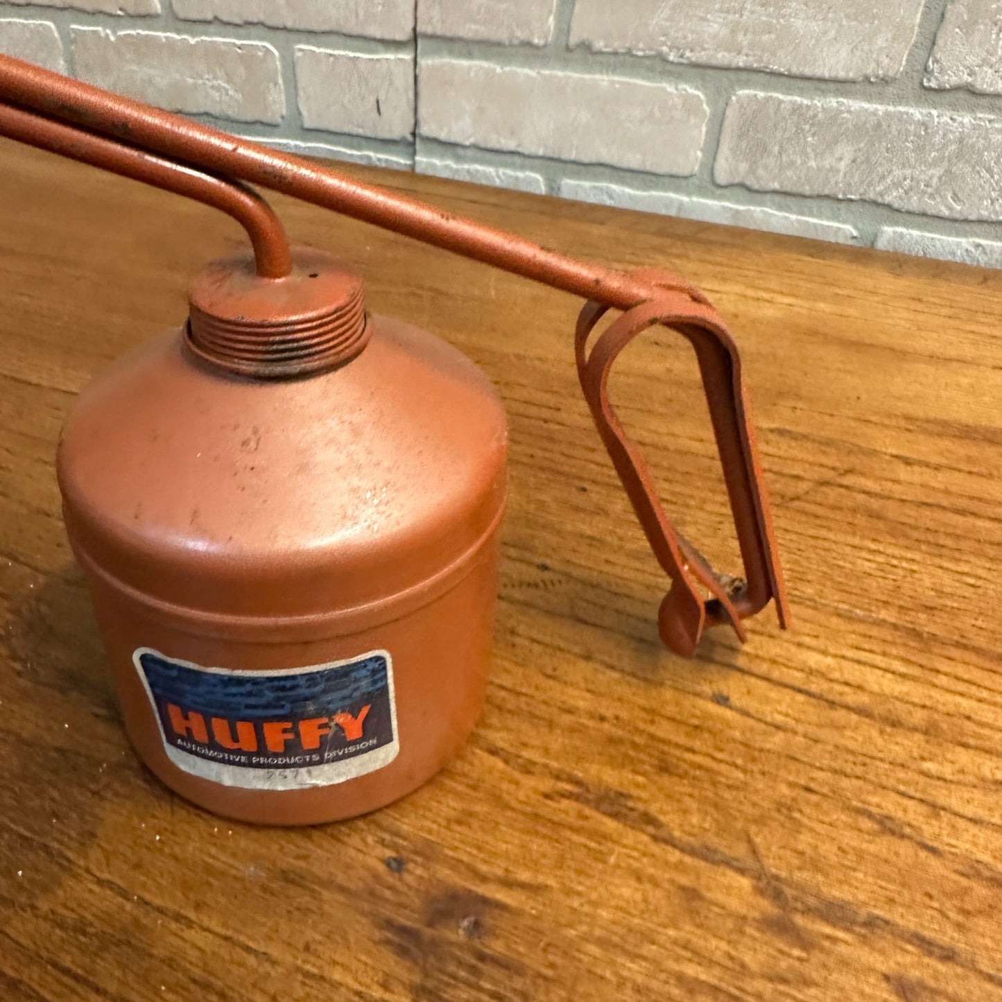 Huffy Automotive Oiler Sprayer Can Metal