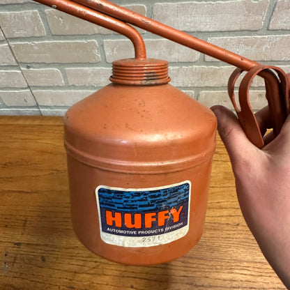 Huffy Automotive Oiler Sprayer Can Metal