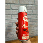 Vintage 1960s Pactra Spray Aero Gloss Dope Hot Fuel Space Age - White