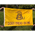 Vintage Gadsden Flag 3x5 Don't Tread On Me Milwaukee WI Eder Mfg Co. Milwaukee