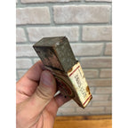 Vintage 60s Lucky Strike Cigarettes Handheld Metal Pocket Ashtray Box Well Loved