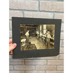 Original 1900s Leather Fur Hide Tannery Occuptional Cabinet Photo Sheboygan Wis