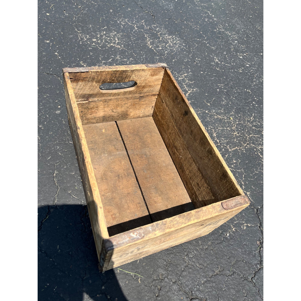Vintage Rhinelander Export Beer Wooden Crate Case Wisconsin Wis IRTP Bottles