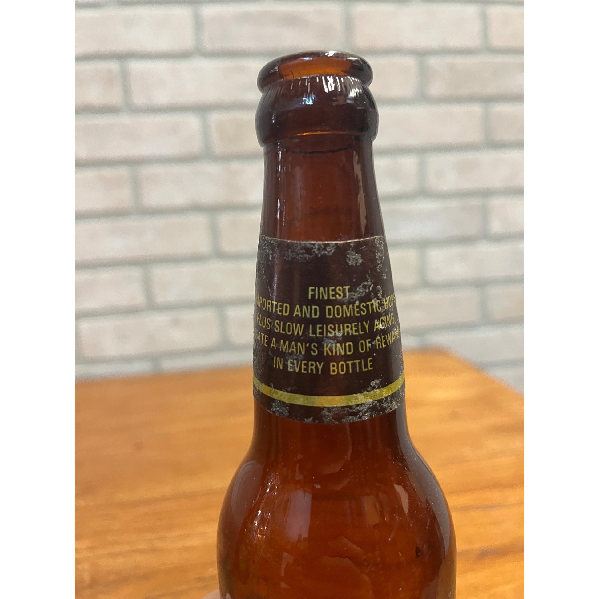 Vintage 1960s Miller $1000 Natural Process Beer Paper Label Bottle Milwaukee 12oz