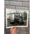 Vintage Original 1920s Factory Promo Photo REO Heavy Duty Dump Truck Model GD