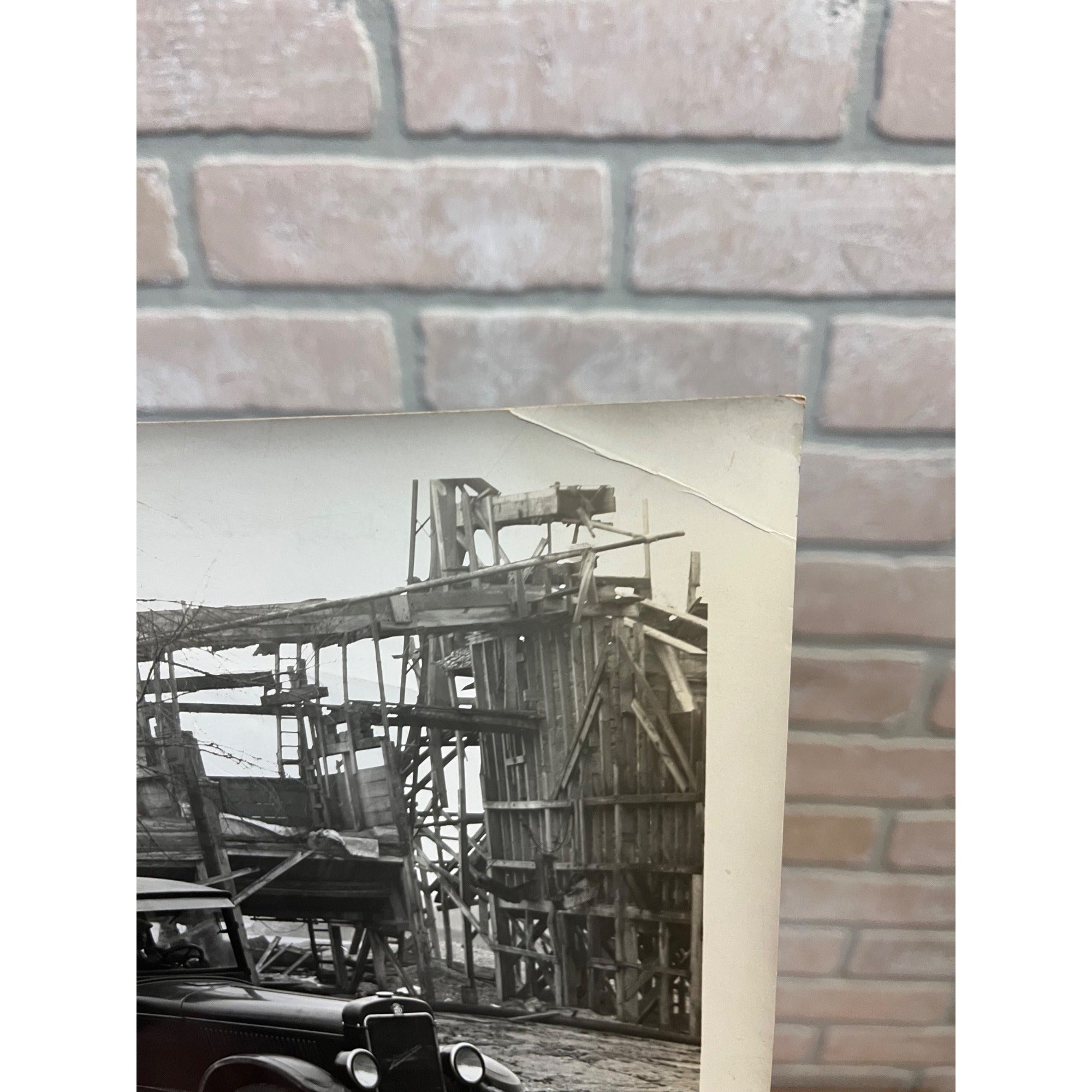 Vintage Original 1920s Factory Promo Photo REO Heavy Duty Dump Truck Model GD