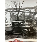 Vintage Original 1920s Factory Promo Photo REO Heavy Duty Dump Truck Model GD