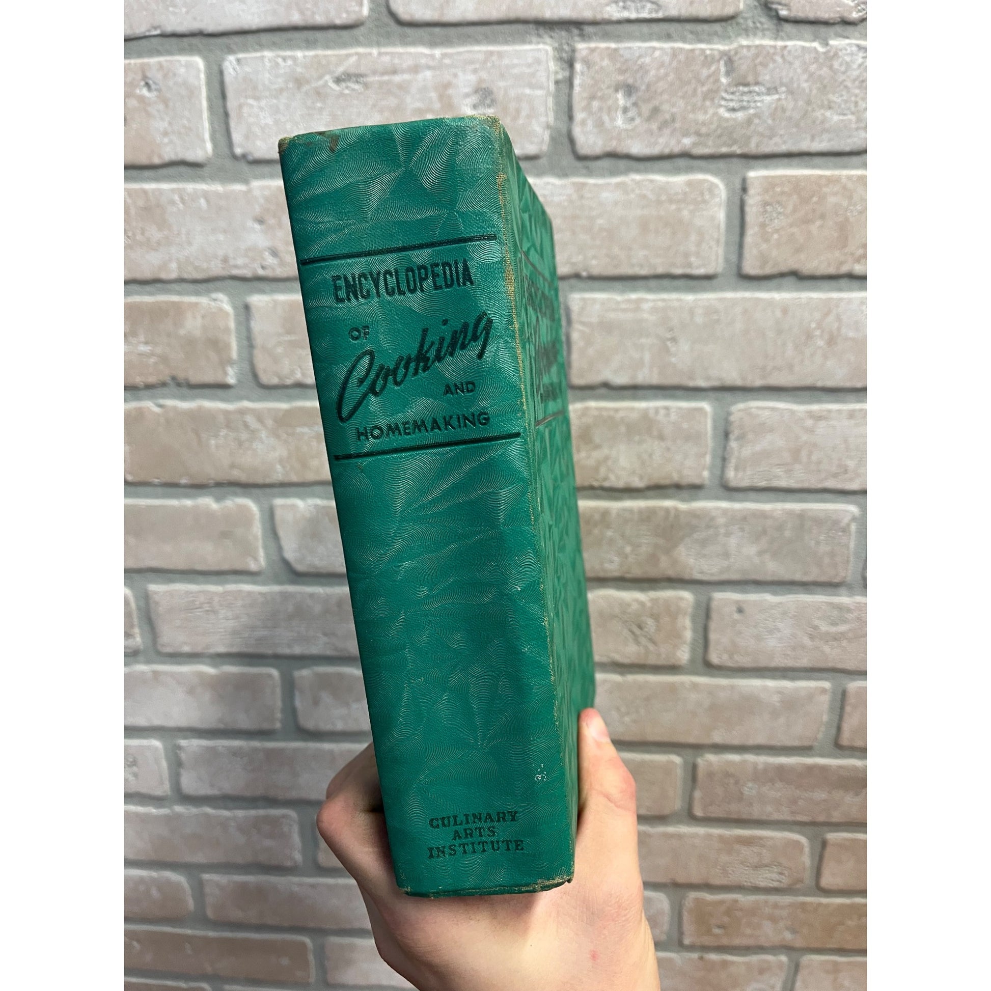 1940 Culinary Arts Institute Encyclopedia of Cooking and Homemaking Hardcover