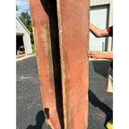 Antique Primitive 19th c. Farm Feed / Grain Trough Bin Original Red Paint Planter Display