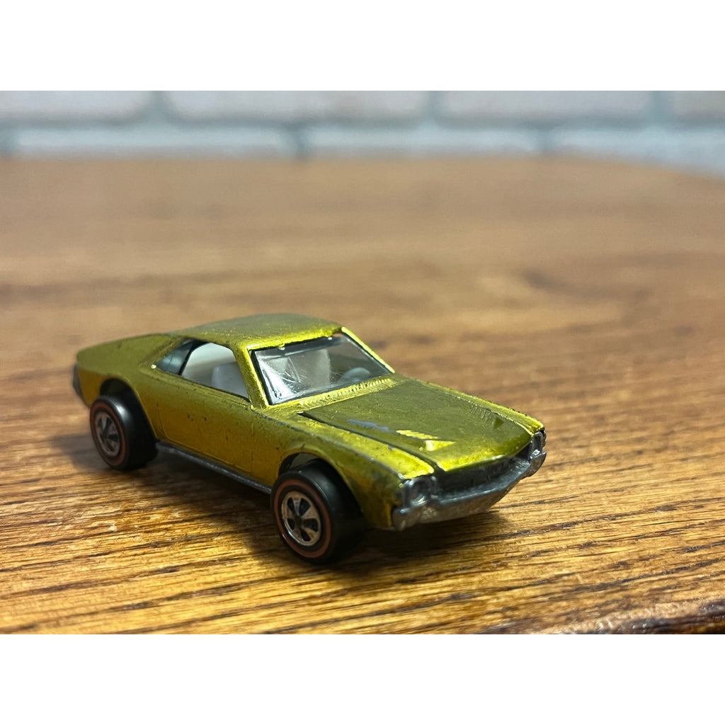Vintage Hot Wheels Redlines 1968 Custom AMX Antifreeze - Clean (Very Good)