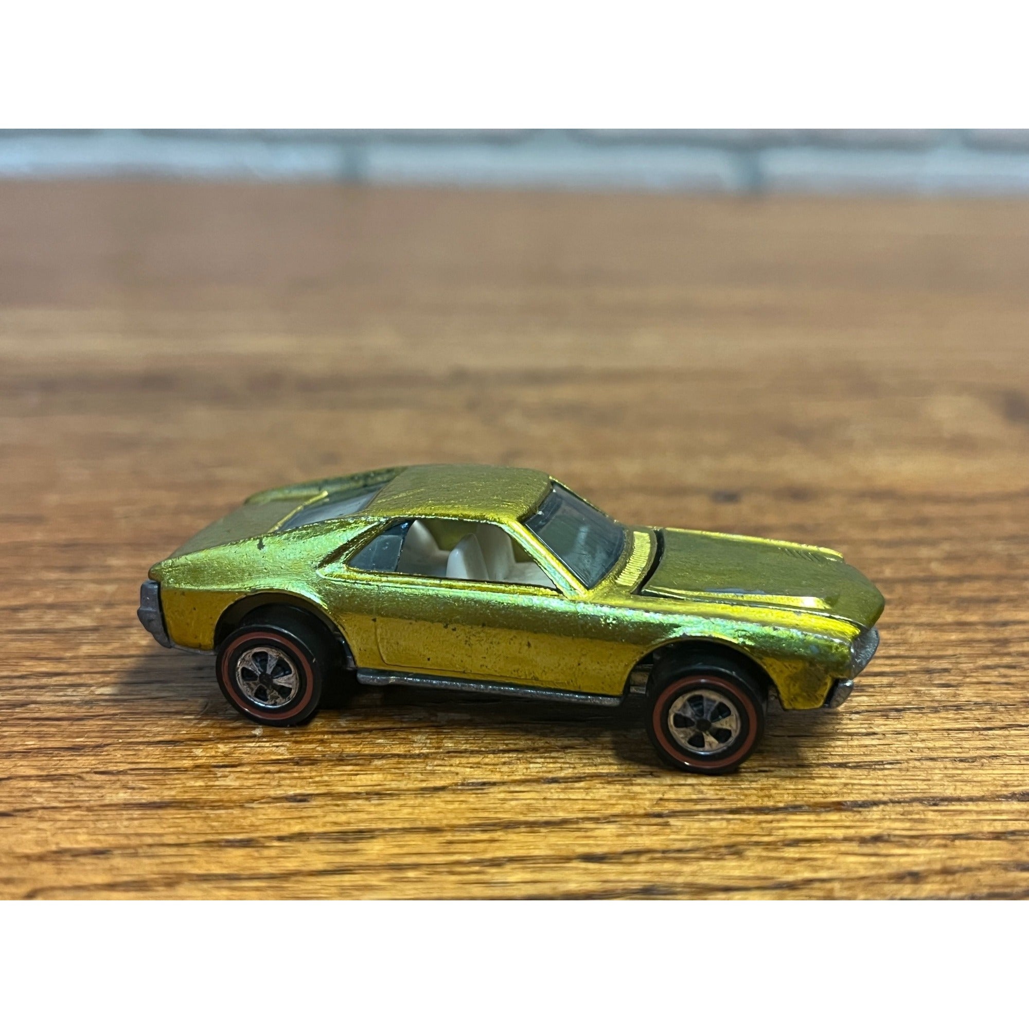 Vintage Hot Wheels Redlines 1968 Custom AMX Antifreeze - Clean (Very Good)