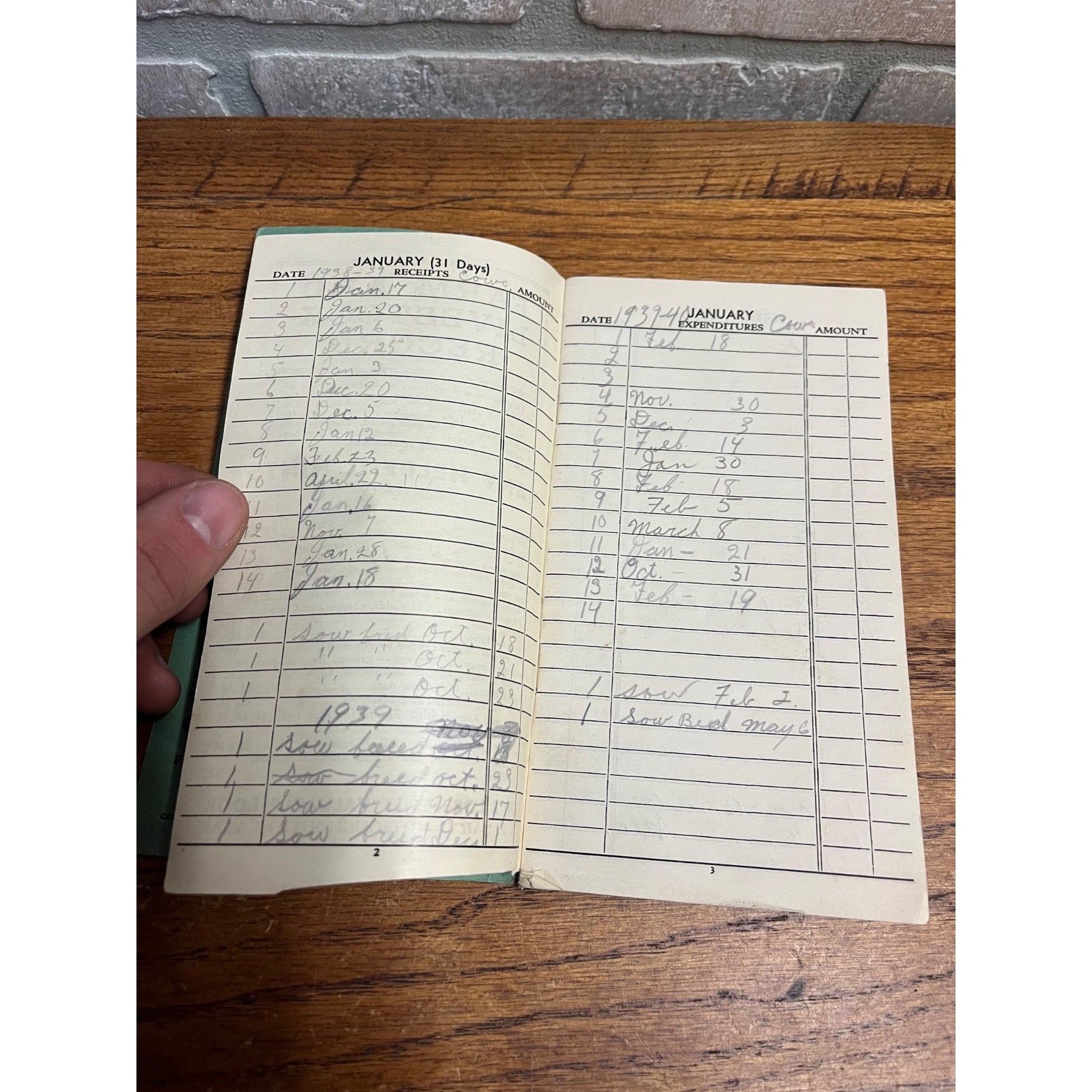 Vintage Badger Farmers Company Advertising Record Book Manual Farm & Livestock