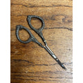 Antique Sterling Silver Sewing Scissors Victorian Ornate