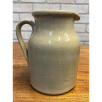 Vintage Child's Cash Shoe Store Advertising Stoneware Pitcher England