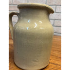 Vintage Child's Cash Shoe Store Advertising Stoneware Pitcher England