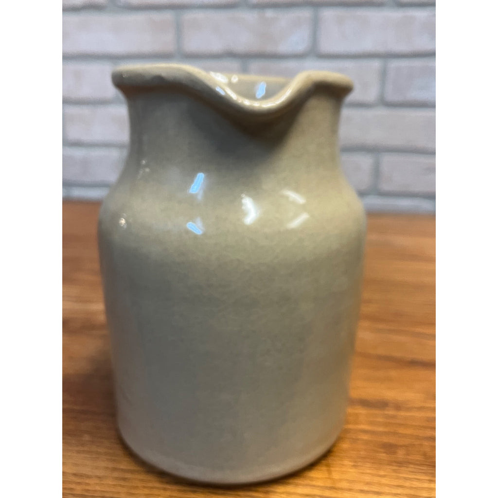 Vintage Child's Cash Shoe Store Advertising Stoneware Pitcher England